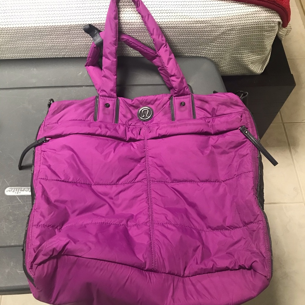 lululemon athletica Purple Tote Bag